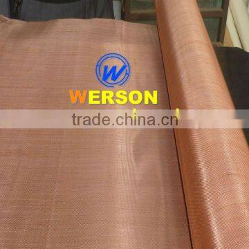 80mesh radio frequency interference shielding copper wire mesh