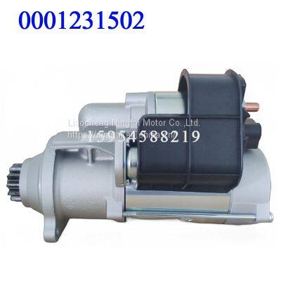 Auto Electric Part Suppliers Diesel Air Starter Motor China 0001231502 Bosch Starter Motor for Heavy Truck Iveco Engine photo-2
