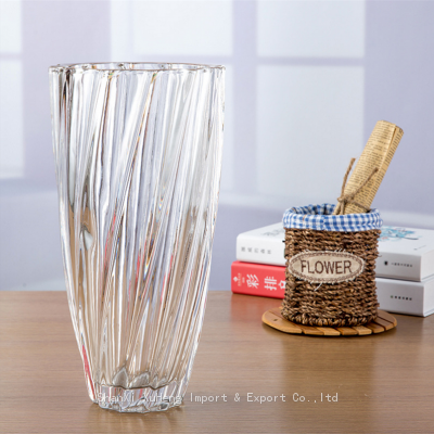 Wholesale Household Cheap Clear Elegant Cylinder Customized Glass Vase For Decoration photo-4