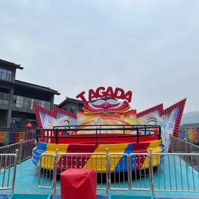 Other Amusement Park Facilities 360 Degree Rotating Turntable Cartridge Disco Tagada photo-2