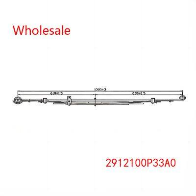 2912100P33A0 Rear Axle Spring Set of Medium Duty Vehicle Wholesale For JAC