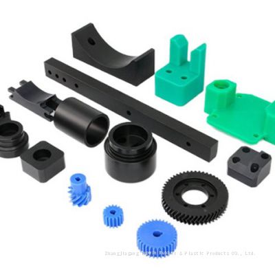 Manufacture Custom ABS Nylon Car PTFE Precision Molded Plastic Block Gym Part Machined Parts