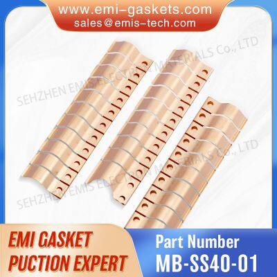 Ultra-Thin Material with Small Compression Farce EMI Shielding Beryllium Copper Strips for MRI Room