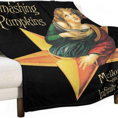 The Smashing Pumpkins Fleece Blanket Plush Throw Blanket Soft Warm Cozy Warm Lightweight and Decorative