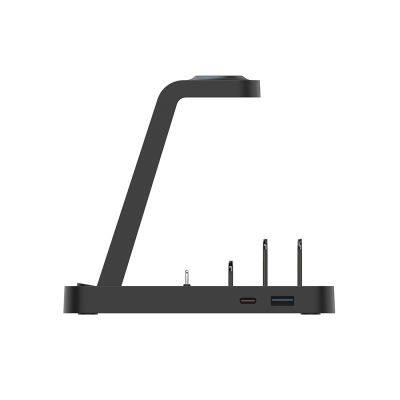 5 In 1 Charging Station Fast Wireless Charger Wireless Charging Stand Dock For Iphone And Multiple Devices A photo-4