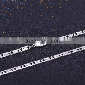 2015 Wholesale Fashion Jewelry Rhodium Plated Cheap Short Chain Necklace photo-4