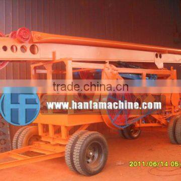 percussion drilling rig HF-6A, trailer type, easy to move