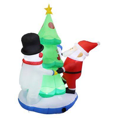 Xmas Blow up With Christmas Yard Decor – Perfect for Xmas Decor photo-3