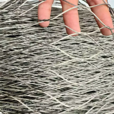 Custom Sized Woven Rope Mesh for Safety Barriers