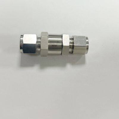 High-Pressure Double Ferrule Ball Valve with PTFE Seal and Bi-Directional Sealing