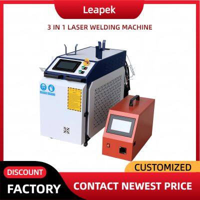 Light Weight Hot Selling Metal Stainless Steel 4 in 1 Mini Portable Handheld Laser Welding Machine 1500w 2000w