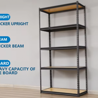 Adjustable Metal Boltless Rivet Shelving Angel Shelf