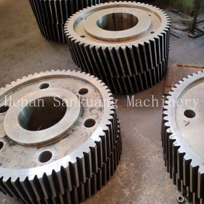 Forged Alloy Steel Double Gear for Mining Equipment Drive photo-2
