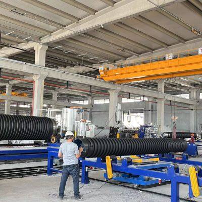 HDPE Spiral Pipe Machine photo-2