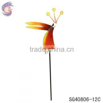 mini bird stakes for plant pot decoration