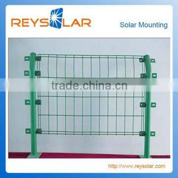 PVC coated Metal Steel Fence net for Security Protective Solar Energy Plant