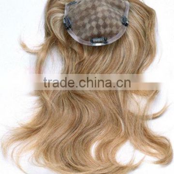 100% human hair silk base top lace front closure hair pieces