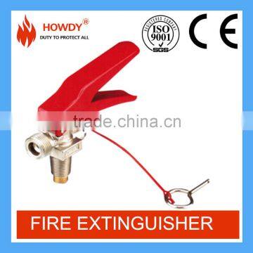 China high pressure co2 fire extinguisher carbon dioxide fire extinguisher valve for fire fighting equipment