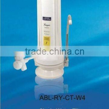 One stage counter top water purifier with metal connector RY-CT-W4