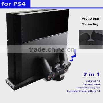 7-in-1 Compatible for Ps4 Console and Controller Charging Stand photo-2