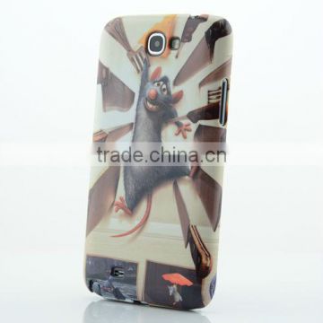 phone case for samsung with 3d printing, pc material 3d cover