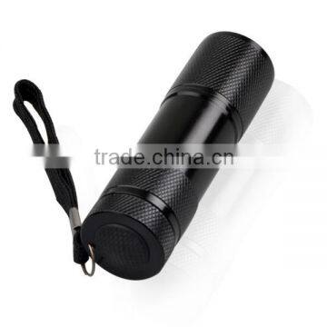 365nm UV Flashlight Battery Powered UV Flashlight 365nm With 9 Bulbs photo-4