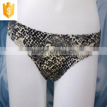 Wholesale leopard print lady panty,sexy laser cut seamless underwear women