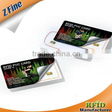 125KHz EM4305 Matte / gloss finishing Plastic Membership Customer loyalty RFID smart card