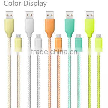 2016 Latest Design Fast Charge 24AWG Phone Micro USB 2.0 Data Cable photo-2