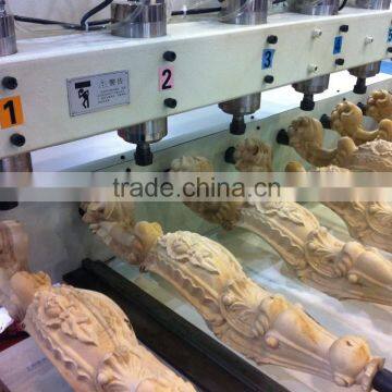 4 Axis Multi Head Cnc Router Engraver Machine photo-4