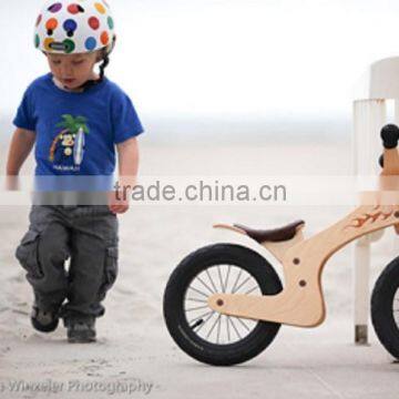 High quality wooden balance bike