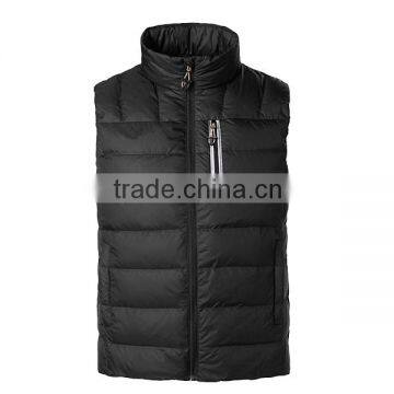 wholesale winter 100% polyester men winter vest custom