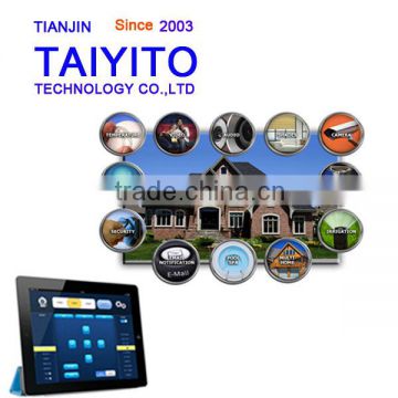 Taiyito electric curtain controller background music controller zigbee whole set smart home automation system