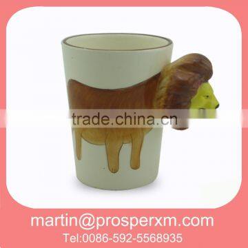 Animal 3D ceramic cup wholesale