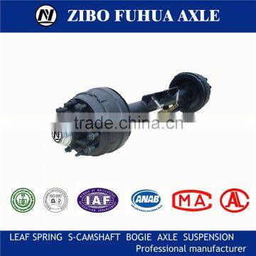 American type axle for heavy tarilers and truck 13tons axle suspension good price