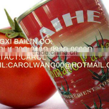 good-selling 400gm canned tomato paste,100% natural