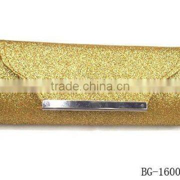 hot sale crystal clutch evening bags with golden color