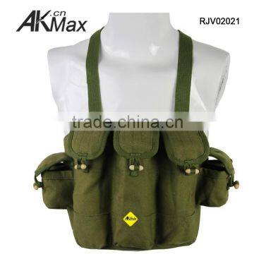 Olive Drab Classic AK47 Ammo Pouch Military Vest