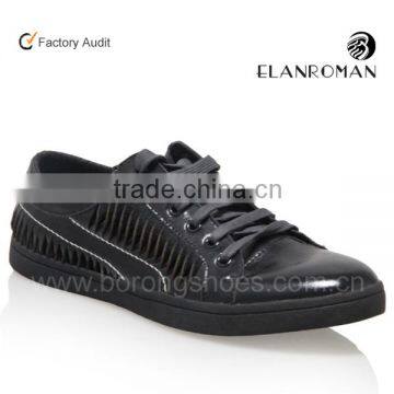 High quality Platform sneaker in leather materials customized sneakers online