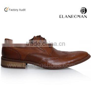 New design men dress leather shoe brogues design man business office shoes