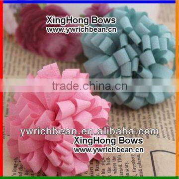 new styles! hot-sales handmade kids shabby flower with clip !cute girl hair flower clips ! hair flower clips for kids SF-162