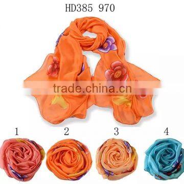 china factory new design floral digital printed polyester chiffon satin scarf ,chiffon satin scarves and shawls,chiffon hijab                        
                                                                                Supplier's Choice