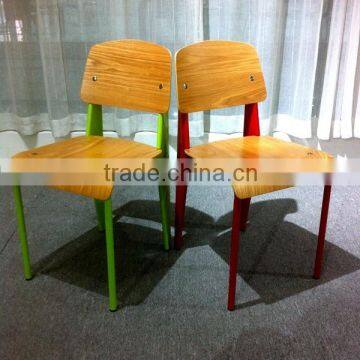 Poly wood stool, plywood stool, desk-set,HYN-1001