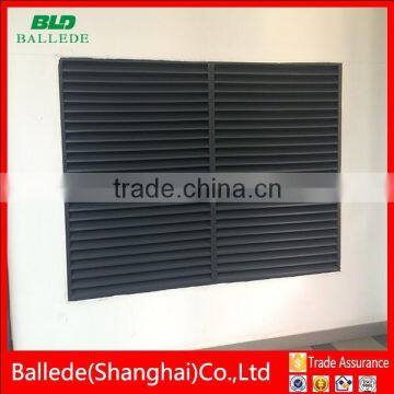 outdoor easy install sun shade aluminum louvers