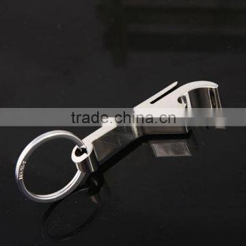 zinc alloy and bottle opener keychain Type Metal keychain