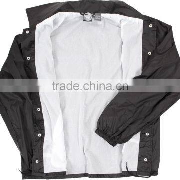 Custom Made Nylon Fabric Coaches Jackets, Custom Satin Fabric Coaches Jackets, Cuatom Taslan Fabric Coaches Jackets photo-3