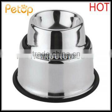 Pet Dog Feeder Bowl Stainless Steel