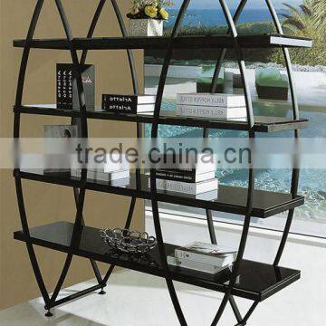 Unique 4 tier balck storage shelf(SW-005#)