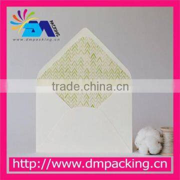 high quality 2 sides printing paper custom envelope