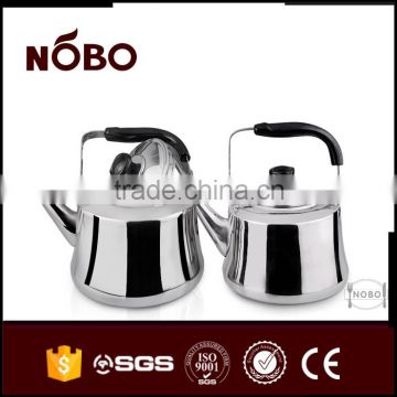 classic thickened stainless steel whistling kettle for restaurant